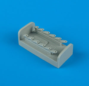 Quickboost QB48085 Bf 109E exhaust Tamiya 1/48