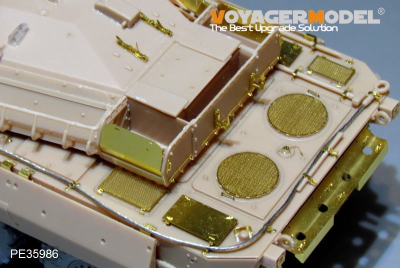 Voyager Model PE35986 Modern French AMX-10RCR Tank Destroyer Basic For TigerModel 4602 1/35 – imagen 13