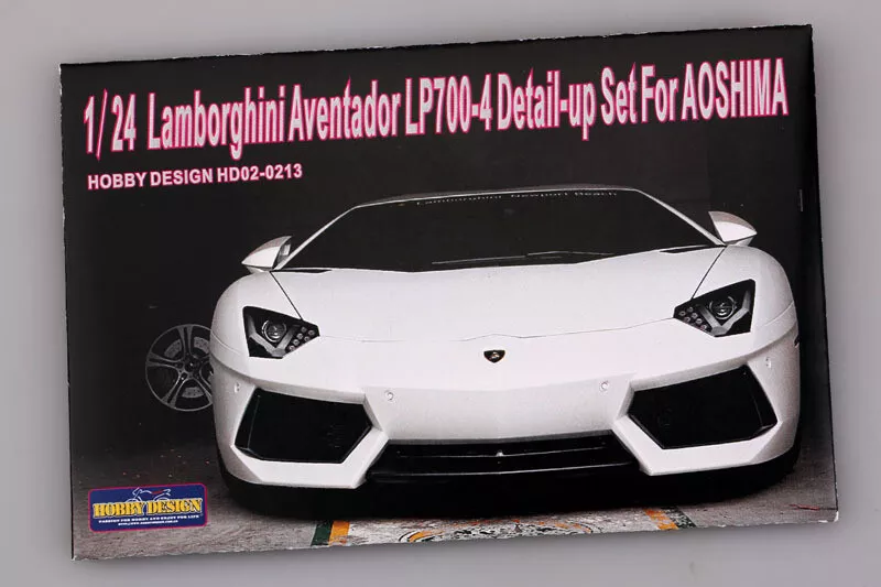 Hobby Design HD02-0213 Lamborghini Aventador LP700-4 Detail-Up Set for Aoshima 1/24 – imagen 2