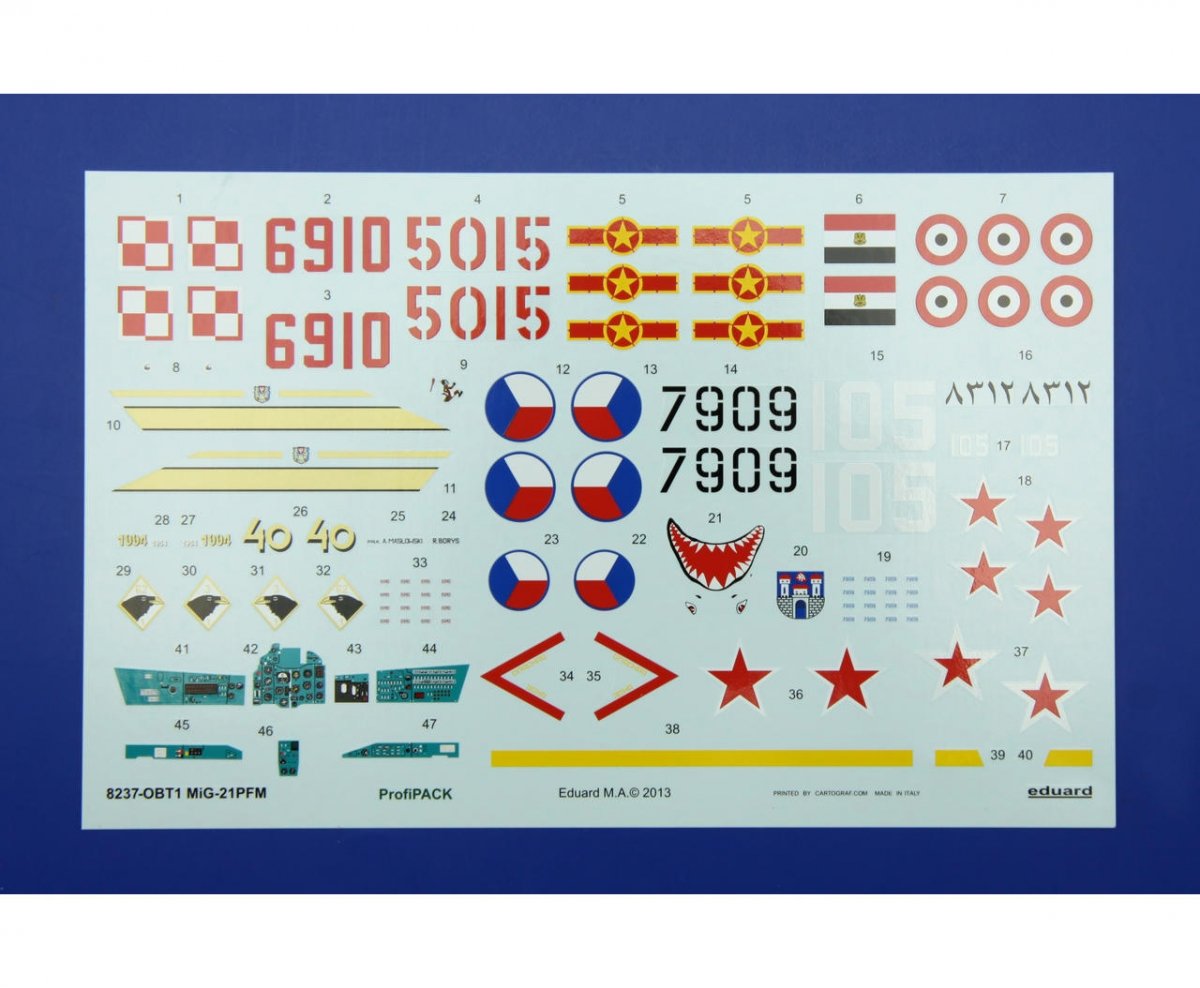 Eduard 8237 MiG-21PFM 1/48  – image 12