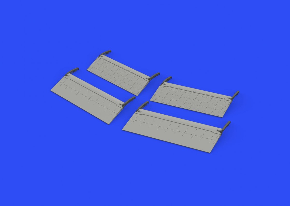 Eduard 648520 P-38F/ G landing flaps 1/48 TAMIYA – imagen 2
