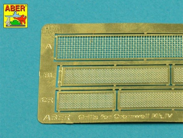 Aber 35G40 Siatki do Cromwell Mk.IV &amp;amp; Centaur C.S. Mk.IV 1/35 – imagen 11
