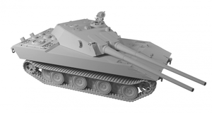 Modelcollect UA-35028 First of War, German E100 super havy tank,Ausf.G. 105mm twin guns 1/35 – imagen 4