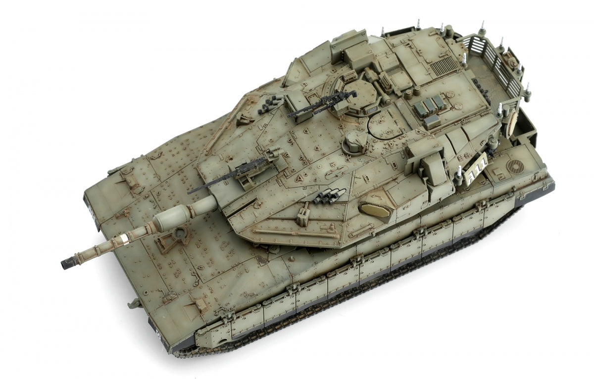 Meng Model 72-006 Israeli Main Battle Tank Merkava Mk.4M w/ Trophy Active Protection System 1/72 – imagen 8