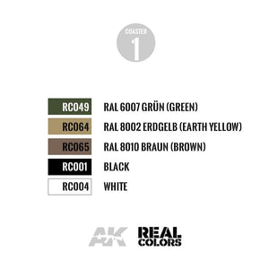 AK Interactive RC700 REAL COLORS COASTERS – image 3