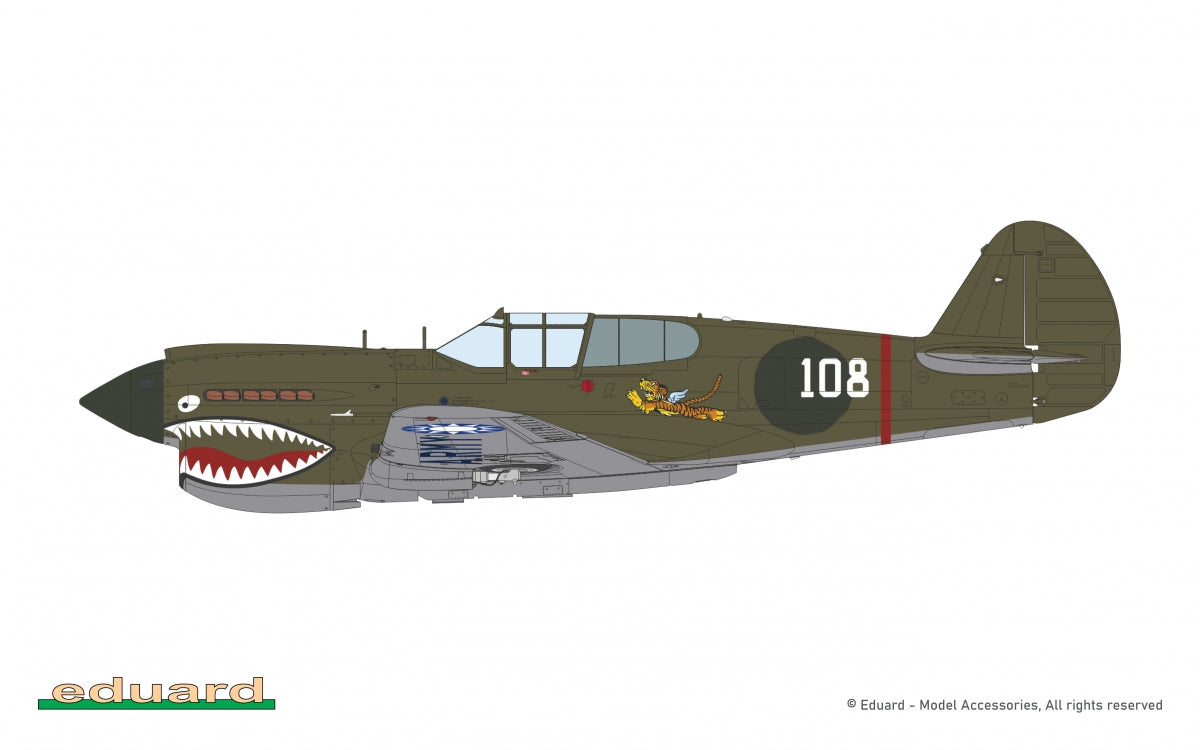 Eduard 82241 P-40E Warhawk 1/48 – Bild 3
