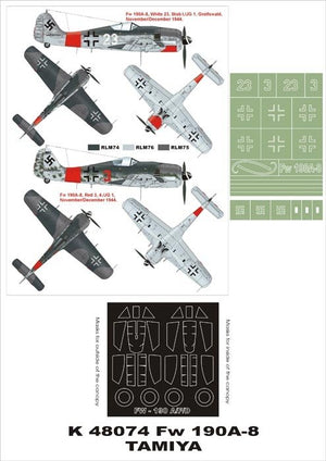 Montex K48074 Fw 190A-8 1/48