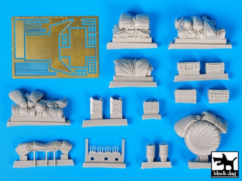 Black Dog T35113 Marmon -Herrington Mk II accessories set 1/35 – imagen 6