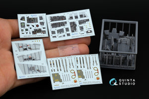 Quinta Studio QD+48495 F-4D late Phantom II 3D-Printed &amp;amp; coloured Interior on decal paper (Academy) (with 3D-printed resin parts) 1/48 – imagen 2
