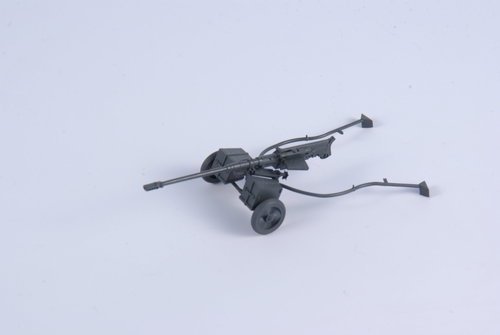 CMK 3140 Swiss WW II Anti-Tank Rifle Solothurn S-18/1000 w/wheeled carriage 1/35 – imagen 3
