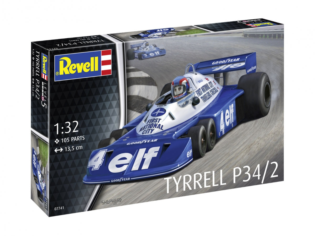 Revell 07741 Tyrrell P34-2 (6 roues) 1/32 – image 10