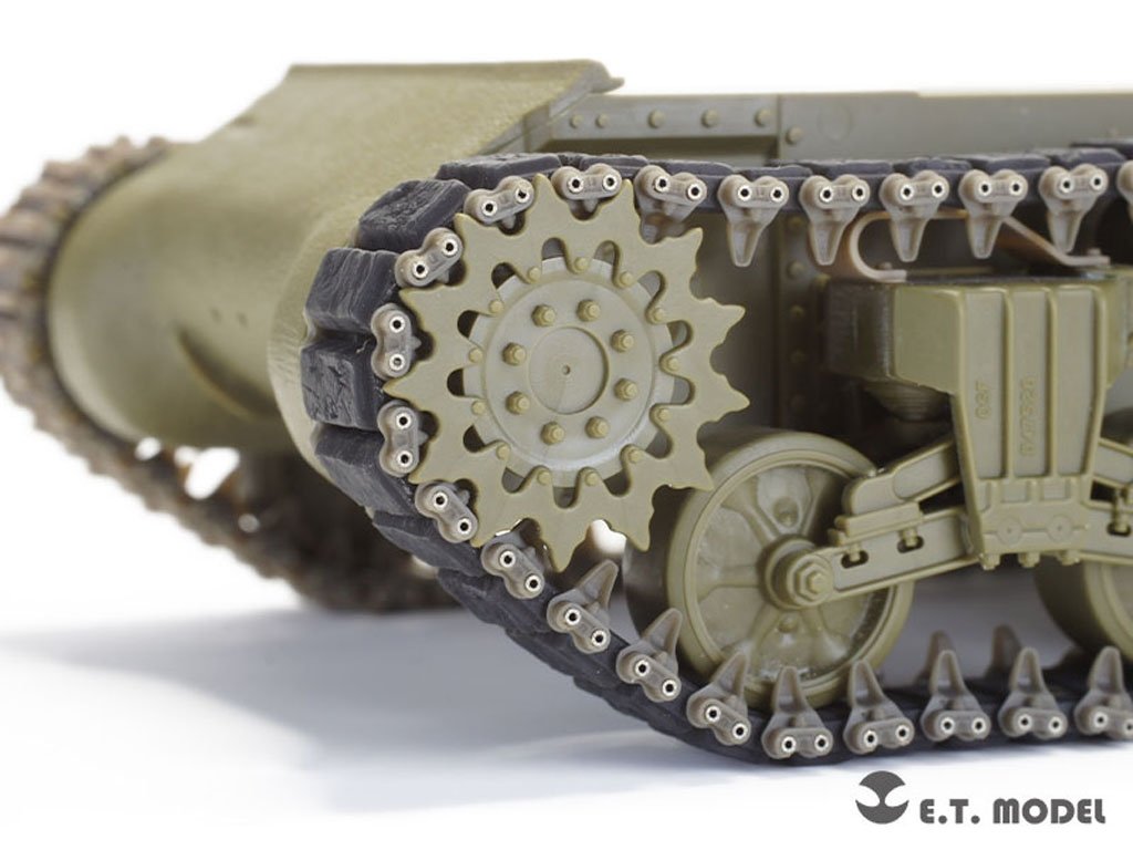 E.T. Model P35-085 WWII US ARMY M4 Sherman T51 Workable Track (3D Printed) 1/35 – imagen 4