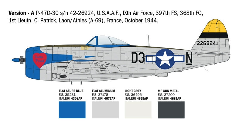 Italeri 2835 P-47D Thunderbolt 1/48 – Bild 10