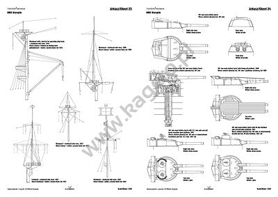 Kagero 7018 The Battleship HMS Warspite EN/PL – Bild 5
