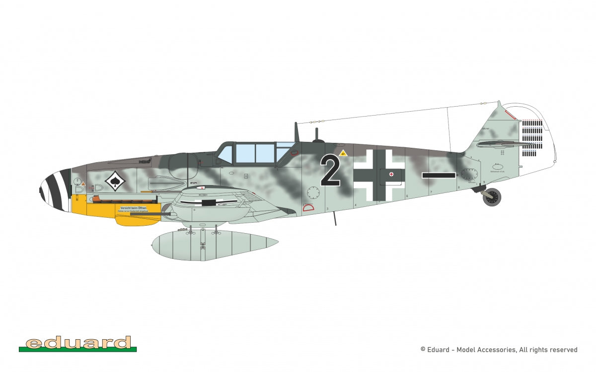 Eduard 7475 Bf 109G-6 - Weekend Edition 1/72 – immagine 13