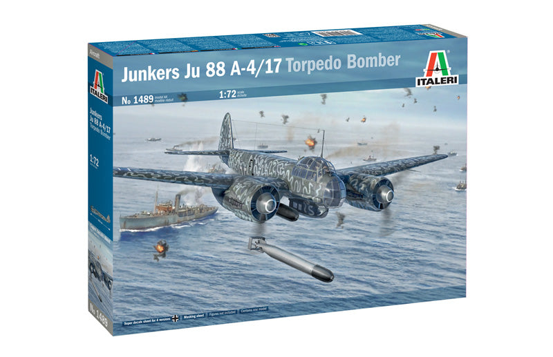 Italeri 1489 Junkers Ju 88 A-4/17 Torpedo Bomber 1/72 – Bild 2