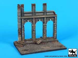 Black Dog D48002 House ruin (Europe) base 1/48 – Bild 3
