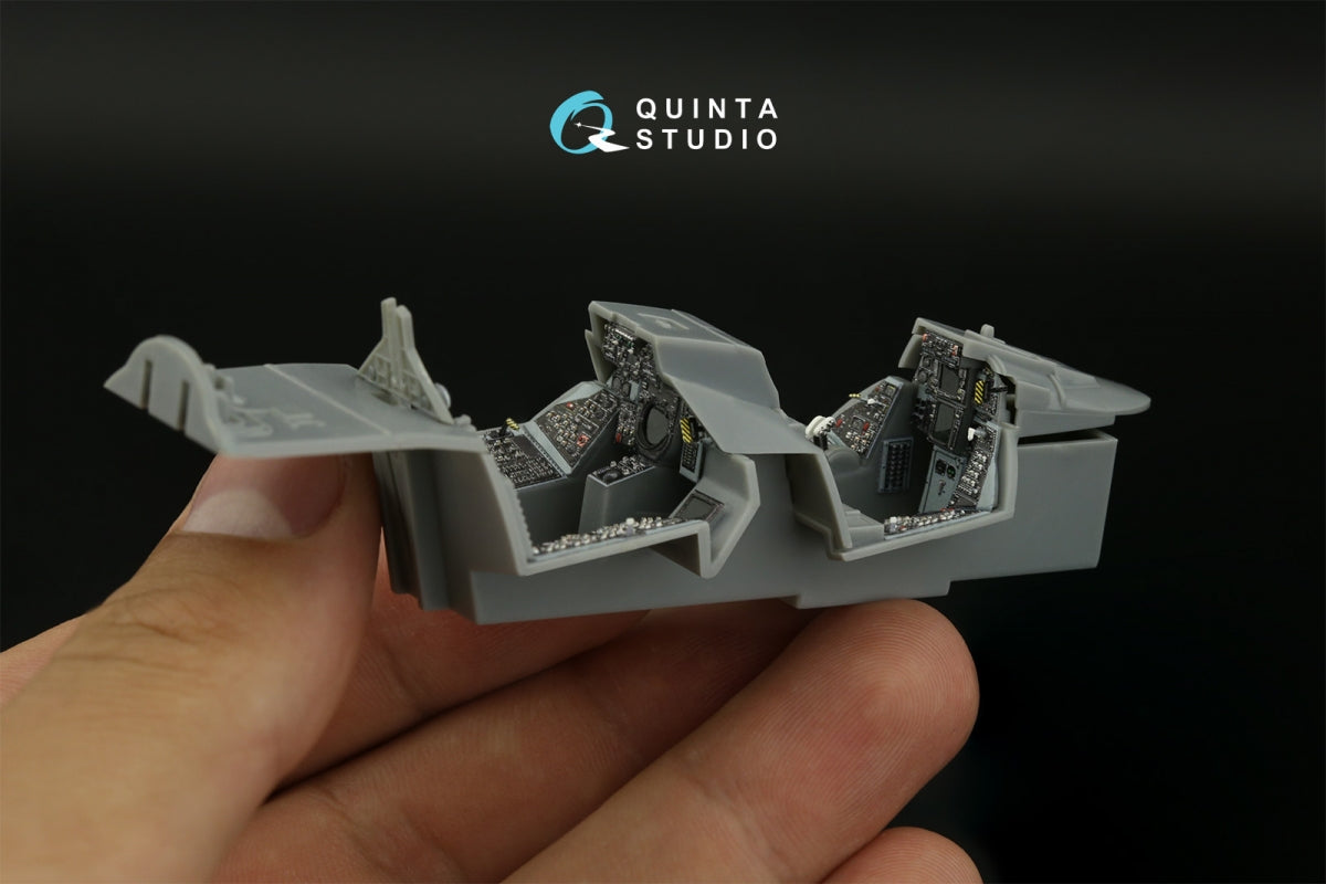 Quinta Studio QDS-48395 F-14A 3D-Printed &amp;amp; coloured Interior on decal paper (Hobby Boss) (Small version) 1/48 – zdjęcie 12
