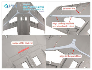 Quinta Studio QP48017 F-4E/G wing strap (MENG) 1/48 – zdjęcie 2