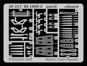 Eduard 49317 Bf 109F-2 1/48 Hasegawa – image 3