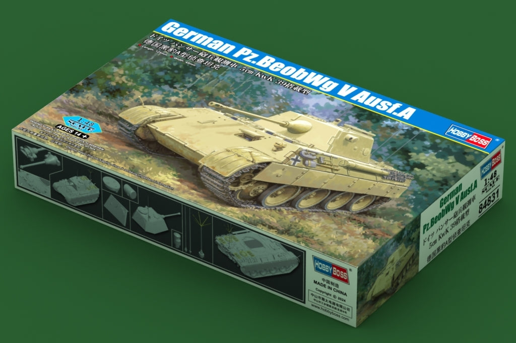 Hobby Boss 84831 German PzBeobWg V Ausf.A 1/48 – Bild 2