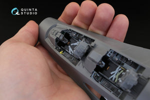 Quinta Studio QD32023 F-16D 3D-Printed &amp;amp; coloured Interior on decal paper (for Academy kit) 1/32 – imagen 6