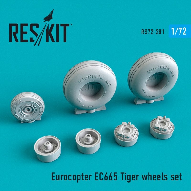 RESKIT RS72-0281 EC665 Tiger wheels set 1/72