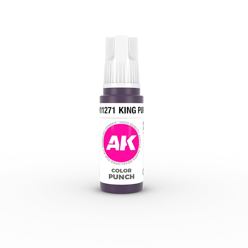 AK Interactive AK11271 KING PURPLE – COLOR PUNCH 17ml – immagine 2