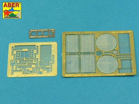 Aber 35K02T Pz.Kpfw. V Ausf.D et A (Sd.Kfz.171) Panther pour Takom 1/35  – image 3