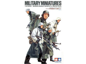 Tamiya 35256 Infanterie d&amp;#39;assaut allemande avec équipement d&amp;#39;hiver (1/35)