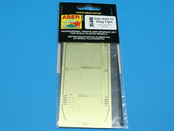 Aber 35A040 Osłony boczne do Tiger II 1/35 – Bild 3