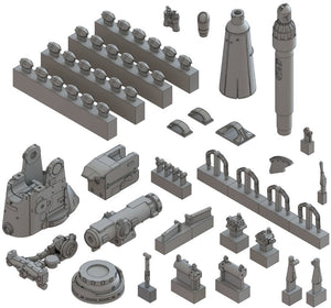 Pontos 48001F1 U-Boot Type VII C Detail up set 1/48 – imagen 4