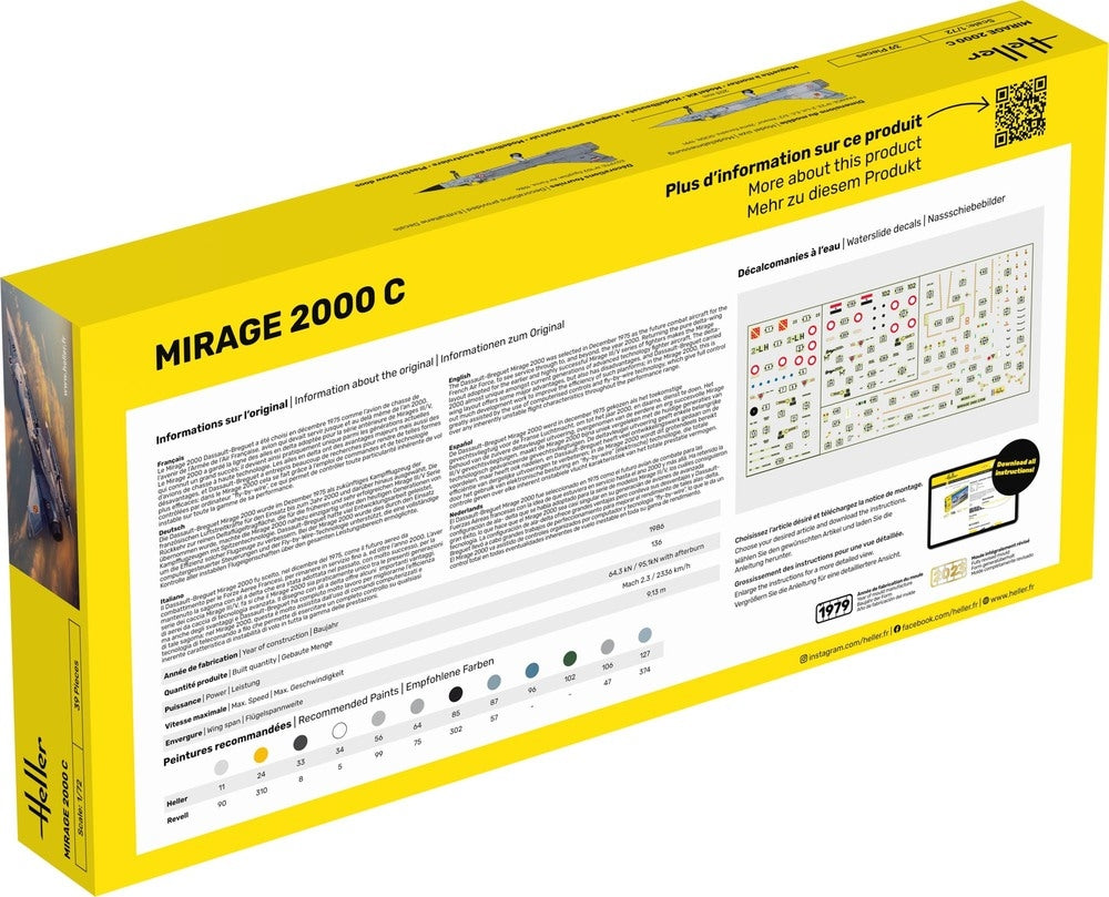 Heller 56303 KIT DE DÉMARRAGE - MIRAGE 2000 C 1/72 – image 5