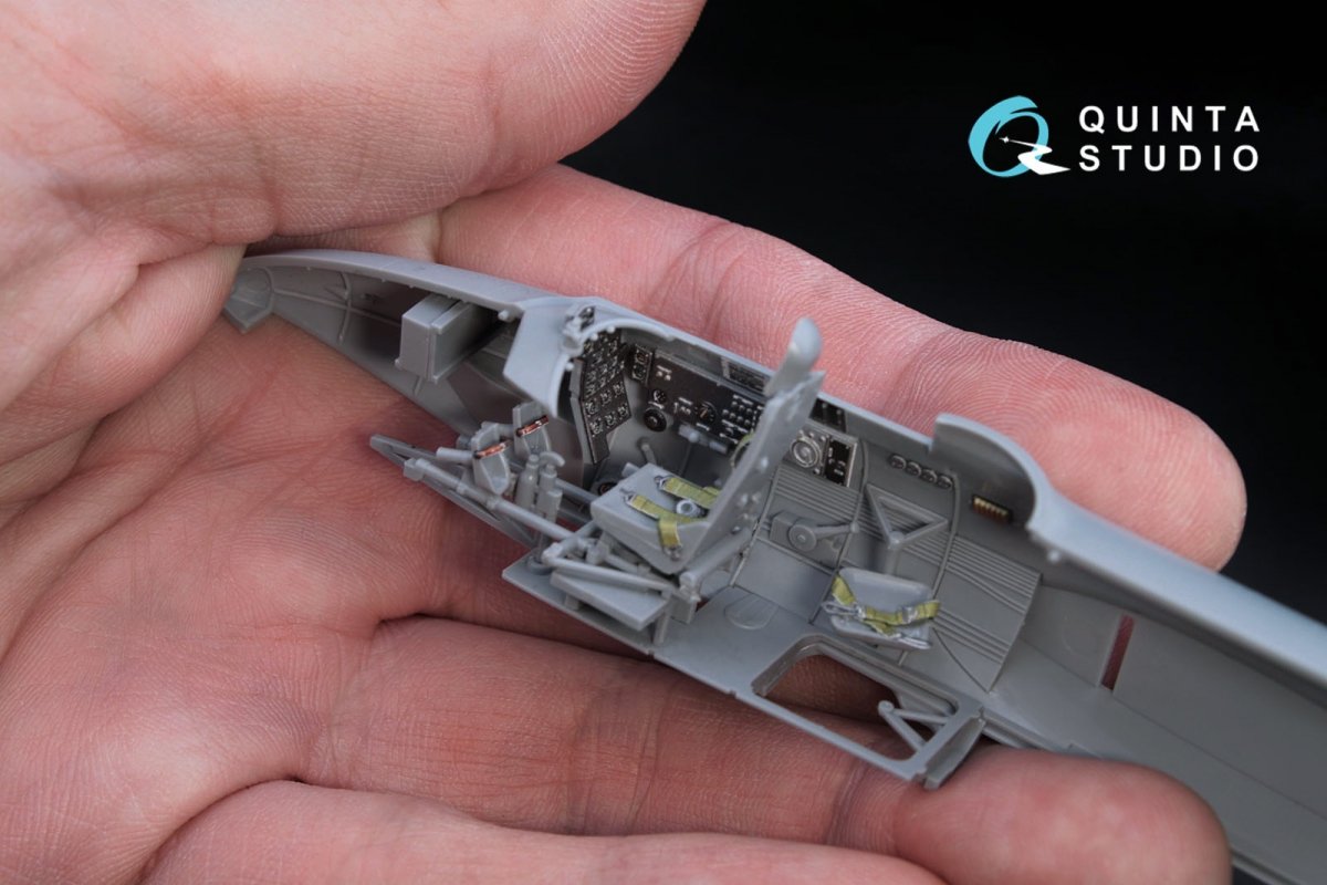 Quinta Studio QD48011 Pe-2 3D-Printed &amp;amp; coloured Interior on decal paper (for Zvezda kits) 1/48 – imagen 8