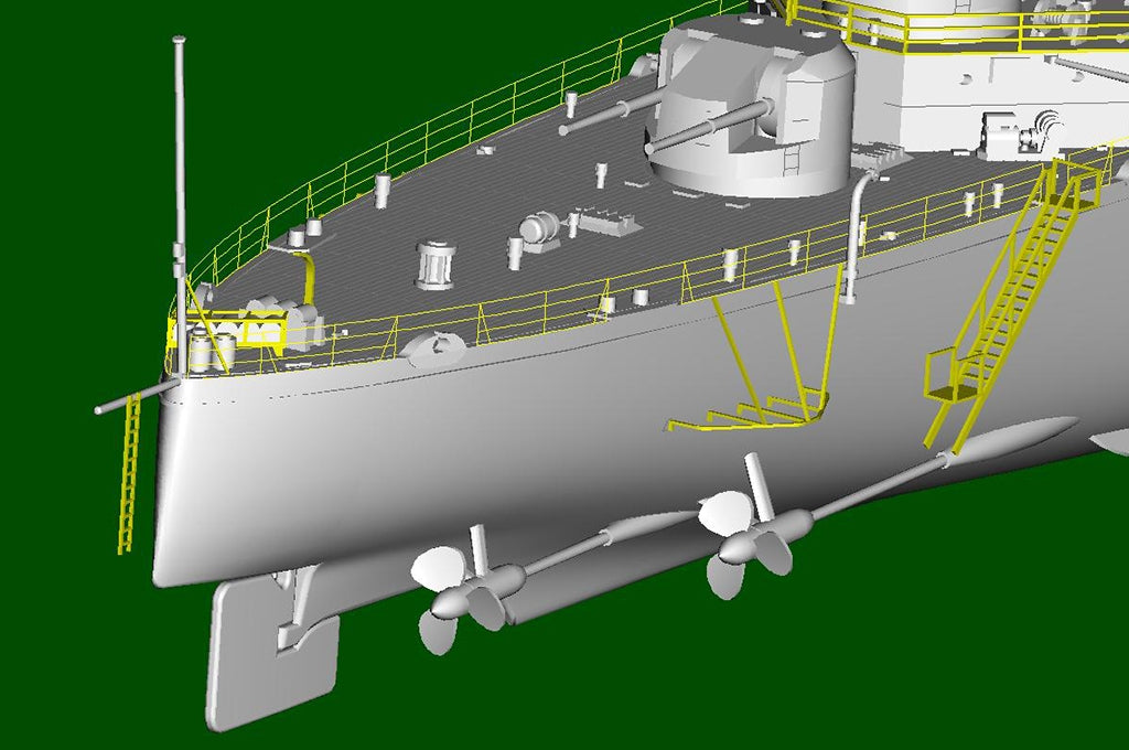 Trumpeter 05366 HMS Naiad 1/350 – Bild 15