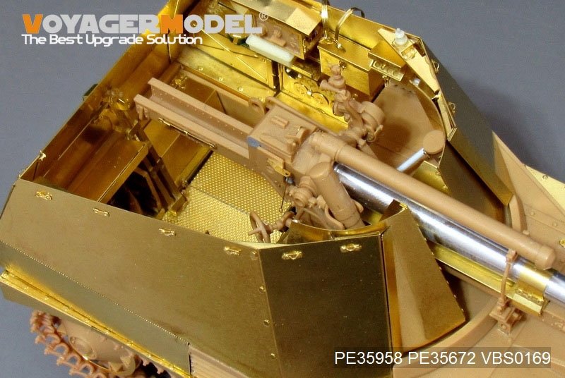 Voyager Model PE35958 WWII German self-propelled howitzer Wespe basic For TAMIYA 35200/35358 1/35 – immagine 16