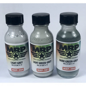 Mr. Paint MRP-287 LIGHT GREEN GREY MiG 29 SMT 30ml – immagine 3