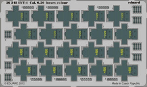 Eduard 36248 LVT-4 Cal. 0.50 boxes colour AFV CLUB