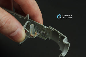 Quinta Studio QD48469 A6M2 Zero (Nakajima Prod.) 3D-Printed colored Interior on decal paper (Academy) 1/48 – image 6