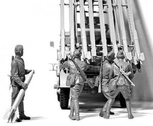 ICM 35648 WWII Soviet BM-13-16 MLRS Vehicle Crew 1/35 – imagen 4
