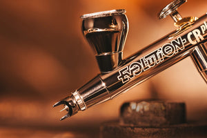 Harder &amp;amp; Steenbeck 121233 Aerograf Evolution CR Plus 2024 2w1 (dysza 0,28mm + 0,45 mm) – imagen 4