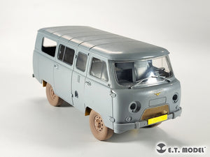 E.T. Model P35-115 Russian UAZ 3909 Military Van Sagged wheels For ZVEZDA 3644 1/35 – zdjęcie 8