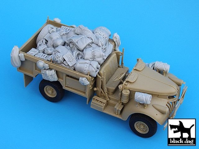 Black Dog T35015 British SAS Chevrolet Africa for Tamiya 1/35 – immagine 4