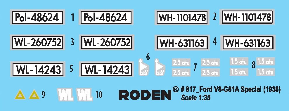 Roden 817 Ford V8 G81A 1/35 – image 3