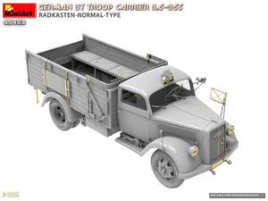 Miniart 35453 German 3t Troop Carrier 3.6-36S Radkasten-Normal-Type 1/35 – immagine 13