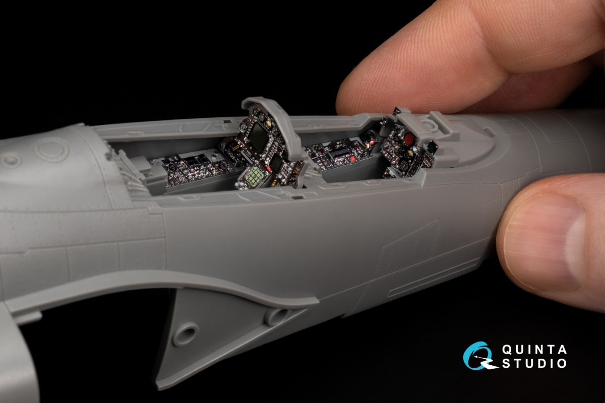 Quinta Studio QDS-48341 F-4G early 3D-Printed &amp;amp; coloured Interior on decal paper (Meng) (Small version) 1/48 – Bild 10