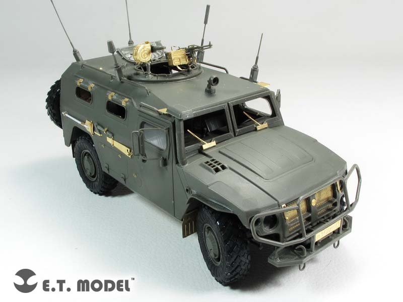 E.T. Model E35-184 Russian GAZ-233014 STS &amp;quot;TIGER&amp;quot; (For Meng VS-003) 1/35 – imagen 2