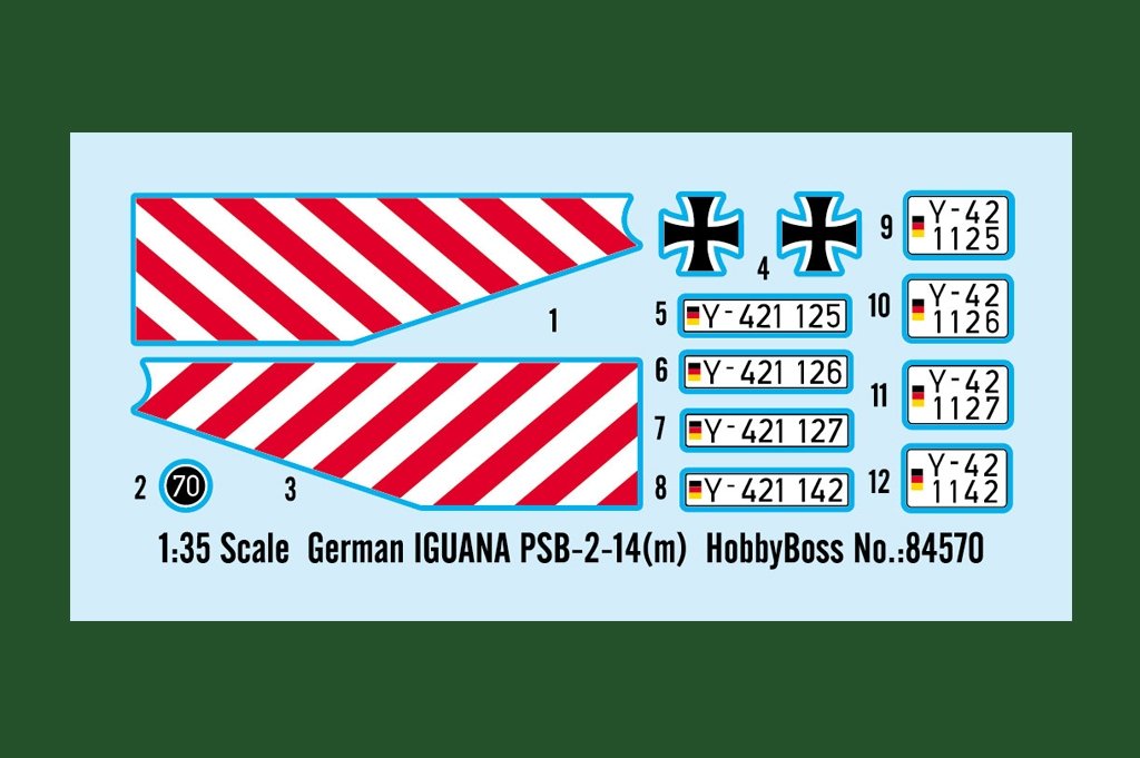 Hobby Boss 84570 German IGUANA PSB-2-14(m) 1/35 – imagen 16