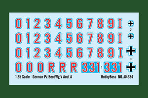 Hobby Boss 84534 German Pz.BeobWg V Ausf.A 1/35 – imagen 11