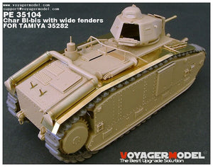 Voyager Model PE35104 WWII French Char BI-bis with wide fenders (B ver include Gun barrel) for TAMIYA 35282 1/35 – image 12